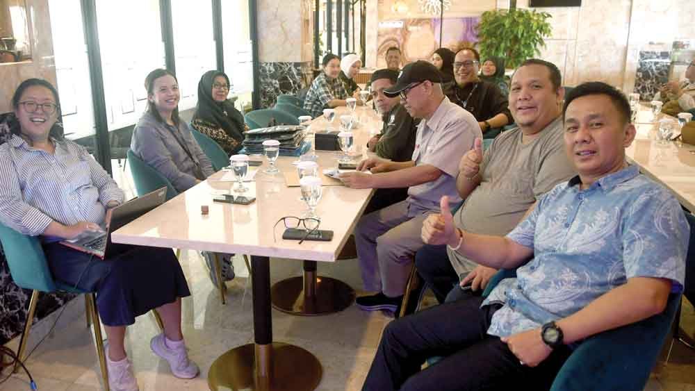 Musda Serikat Perusahaan Pers berlangsung di Hotel Salatin, Palembang, pada Rabu (7 Mei)