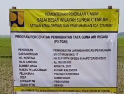 Proyek Irigasi Rp195 Juta di Bekasi Disorot, Diduga Asal Bangun dan Rugikan Petani
