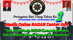 “Anniversary Ke-1” Satu Tahun Media RADARCenter.info Berkarya, Satu Hati Untuk Informasi Bermutu Dan Terpercaya