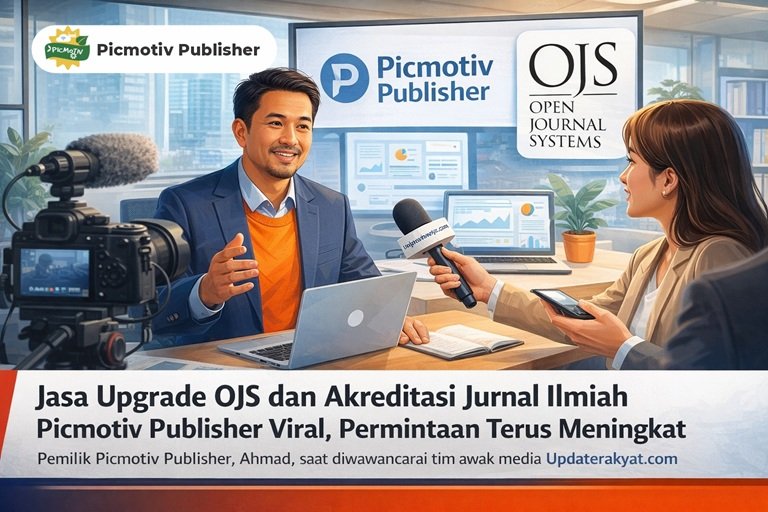 Jasa Upgrade OJS dan Akreditasi Jurnal Ilmiah Picmotiv Publisher Viral, Permintaan Terus Meningkat