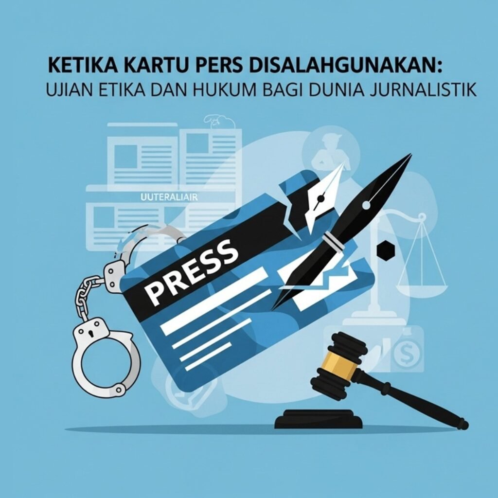 Ketika Kartu Pers Lapad News Disalahgunakan