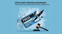 Ketika Kartu Pers Disalahgunakan: Ujian Etika dan Hukum bagi Dunia Jurnalistik