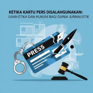 Ketika Kartu Pers Disalahgunakan: Ujian Etika dan Hukum bagi Dunia Jurnalistik