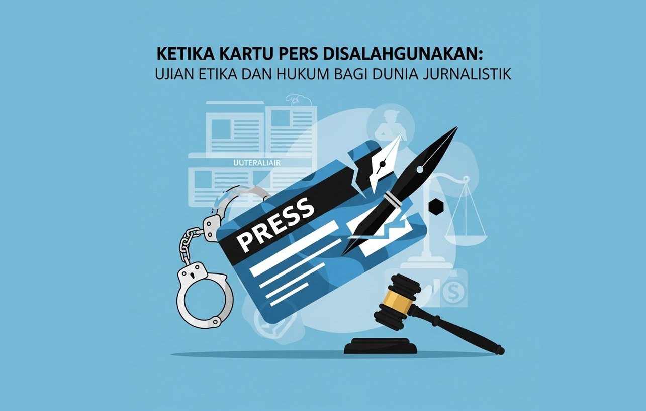 Ketika Kartu Pers Lapad News Disalahgunakan