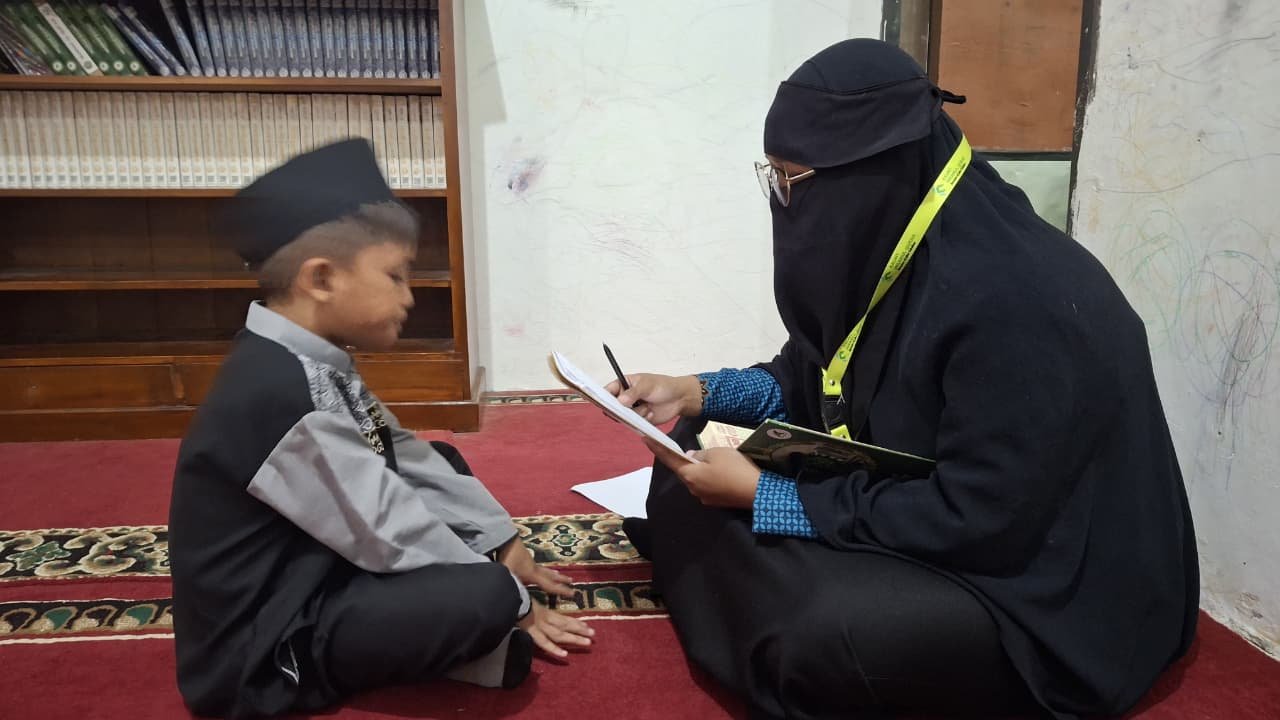 Festival Isra Miraj di Pendidikan di RA Al-Huffazh Palembang berlangsung meriah