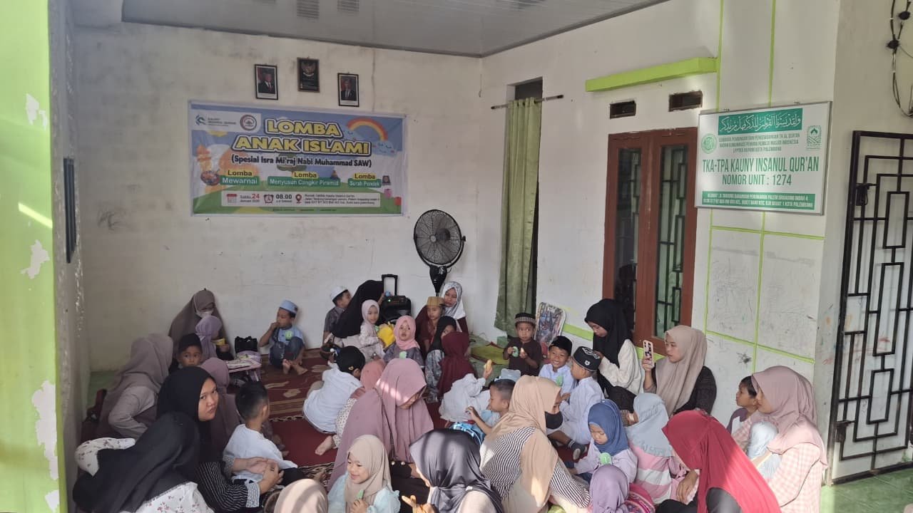 Festival Isra Mi’raj di RA Al-Huffazh Palembang