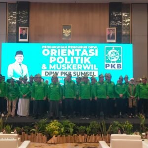 *Kukuhkan Pengurus DPW PKB Sumsel, Waketum Cucun Sampaikan Amanat Gus Muhaimin: PKB Harus Naik Kelas!*