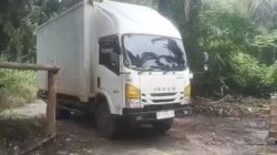 Truk Box Diduga Siap Angkut BBM Ilegal di Keban Muba, Sopir Sebut Dikoordinir Seseorang