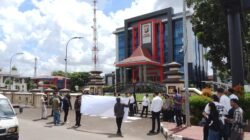 Aksi Kelima GEMAPELA di Polda Sumsel Soroti Dugaan Rekayasa Kasus Khairul Anwar