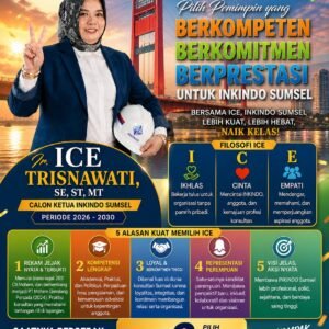 Musprov INKINDO Sumsel 2026, Sosok Ice Trisnawati Dinilai Mampu Satukan Anggota