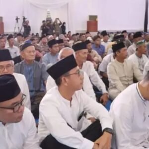 Dampingi Bupati Panca, Kadinkes OI Hadiri Safari Ramadhan Di Mapolres Ogan Ilir