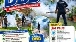 UPT Puskesmas Indralaya Laksanakan Fogging Fokus Di Kelurahan Indralaya Raya