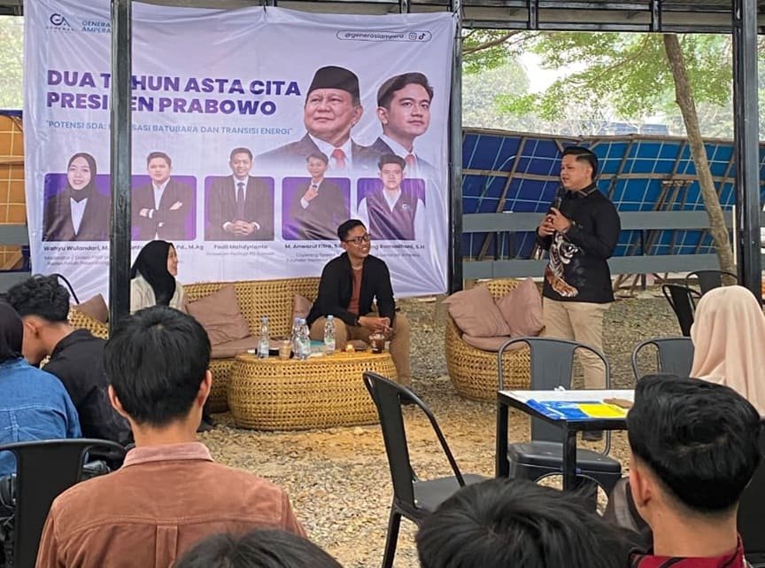 Momentum Dua Tahun Pemerintahan Prabowo! Aktivis Sumsel Dorong Transformasi Energi, Bukan Sekadar Eksploitasi
